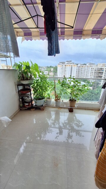 Balcony in 2 BHK Builder Floor at S L P Jubilee Park, Warje – for Sale