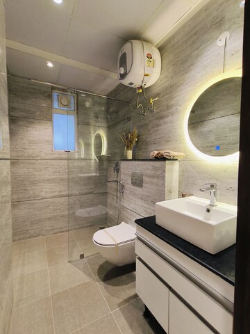 Bathroom in 3 BHK Apartment at Aura Gazania, High Ground – for Sale
