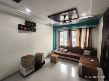 Living Room in 3 BHK Apartment at Adajan – for Sale