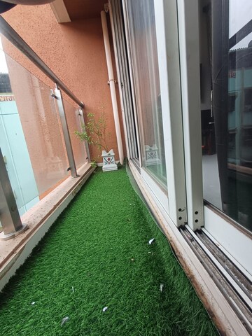 Balcony in 1 BHK Apartment at Glenmor Residency, Kalwa – for Sale