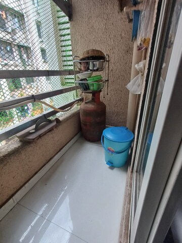 Balcony in 1 BHK Apartment at Glenmor Residency, Kalwa – for Sale
