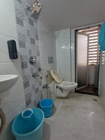 Bathroom in 1 BHK Apartment at Glenmor Residency, Kalwa – for Sale