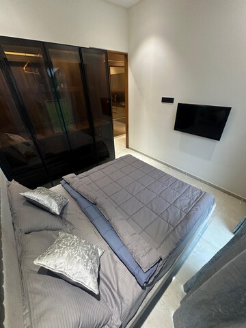 Bedroom in 2 BHK Apartment at Shiv Seasons, Naigaon East – for Sale