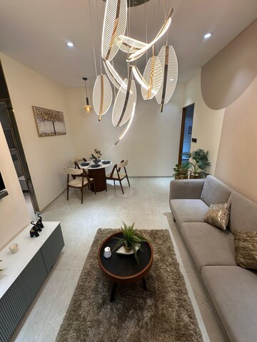 Living Room in 2 BHK Apartment at Shiv Seasons, Naigaon East – for Sale