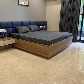 Bedroom in 4 BHK Builder Floor at Ansal Sushant Lok I, Sector 43 – for Rent