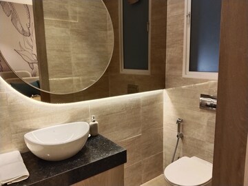 Bathroom in 3 BHK Apartment at Shree Balaji Sarvoday, Thakurli – for Sale
