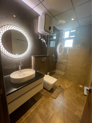 Bathroom in 3 BHK Apartment at Maya Green Lotus Utsav, International Airport Road – for Sale