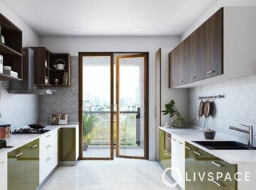 Kitchen in 4 BHK Apartment at Oberoi Realty Esquire, Goregaon East – for Sale