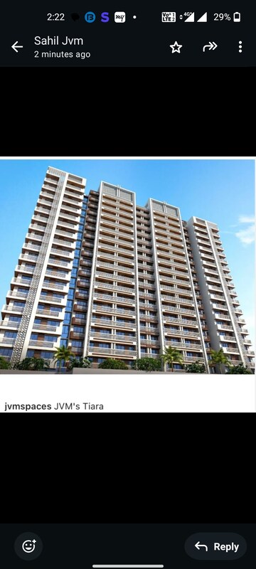 1 BHK Apartment For Sale in JVM Tiara, Owale