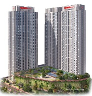 2 BHK Apartment – Exterior View View at Raymond Ten X Era, Pokhran Road No 1 - for Sale
