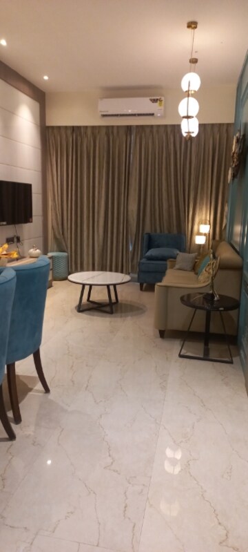 Living Room in 2 BHK Apartment at N Rose Northern Hills, Dahisar East – for Sale