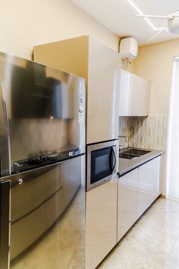 Kitchen in 3 BHK Apartment at Ramgarh Bhudda – for Sale