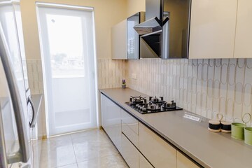 Kitchen in 3 BHK Apartment at Ramgarh Bhudda – for Sale