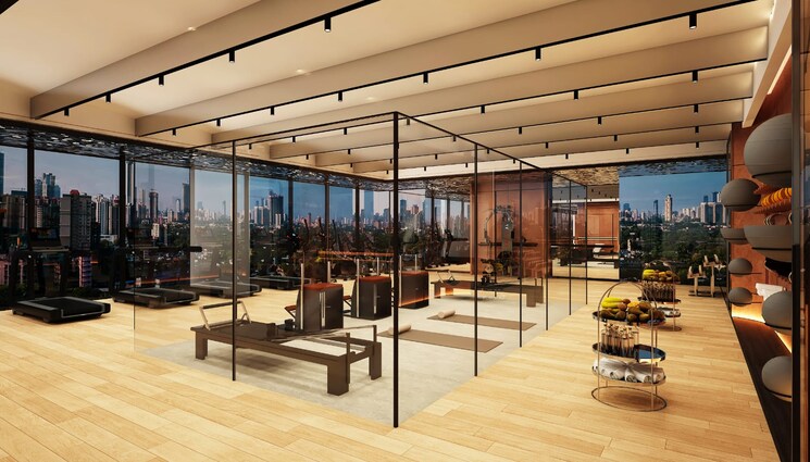 Gym, raymond-ten-x-era 3 Bedroom 1162 Sq.Ft. Apartment In Pokhran Road No One Thane 7319899