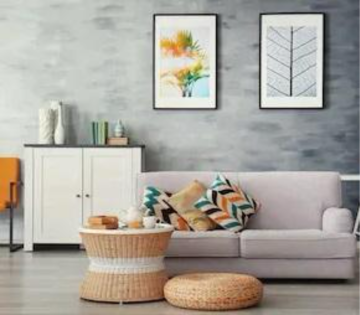 Living Room in 1 BHK Apartment at Redwood Magnus, Jeerota – for Sale