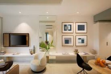 Living Room in 4 BHK Apartment at Elan The Presidential, Sector 106 – for Sale