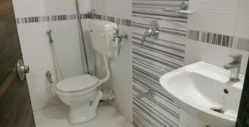 Bathroom in 1 BHK Apartment at Mahavir Kalpavruksha, Ghodbunder Road – for Sale