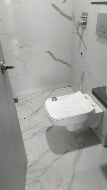 Bathroom in 1 BHK Apartment at A H Sapphire, Mira Road – for Sale
