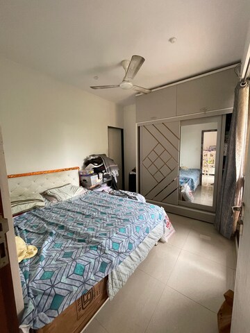 Master Bedroom in 1 BHK Apartment at Chandak Nishchay Wing F, Dahisar East – for Sale