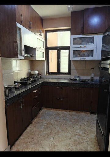 Kitchen in 3 BHK Apartment at Vasu Fortune Residency, Raj Nagar Extension – for Sale