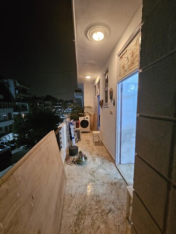 Balcony in 3 BHK Builder Floor at Green Fields Colony – for Sale