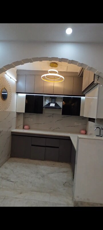 Kitchen in 3 BHK Builder Floor at Uttam Nagar – for Sale