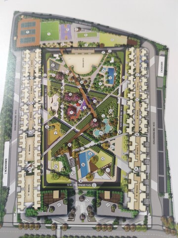 Master Plan in 2 BHK Apartment at Raymond Ten X Habitat, Pokhran Road No 2 – for Sale