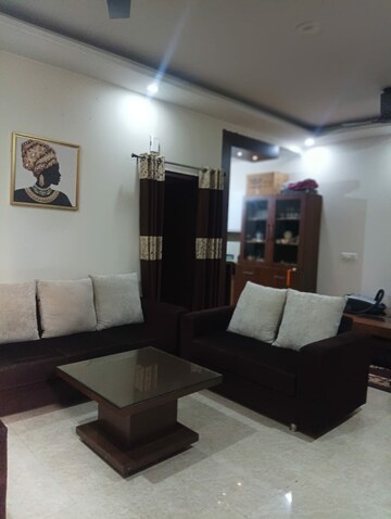 Living Room in 1 BHK Apartment at Dhakoli Village – for Sale