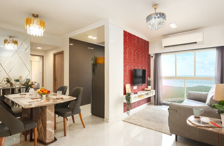 Living Room, labdhi-seabreeze 1 Bedroom 500 Sq.Ft. Apartment In Wadala Mumbai 7322743