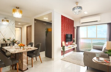 Living Room in 1 BHK Apartment at Labdhi Seabreeze, Wadala – for Sale