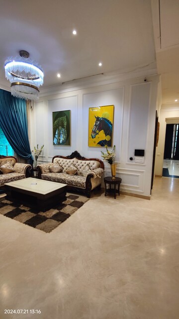 Living Room in 4 BHK Apartment at T And T Eutopia Phase 1, Siddharth Vihar – for Sale