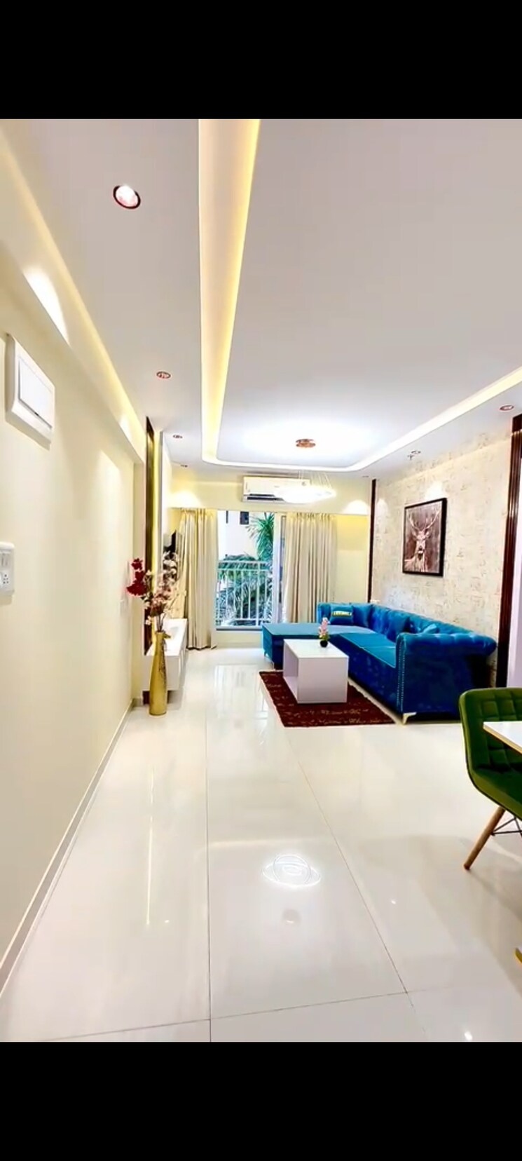 Living Room, shree-krushna-tower 1 Bedroom 564 Sq.Ft. Apartment In Mulund West Mumbai 7323073