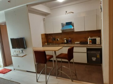 Kitchen in 1 RK Apartment at Nimbus The Golden Palm, Sector 168 – for Sale
