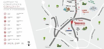 2 BHK Apartment – Map Location View at Sector 143 - for Sale