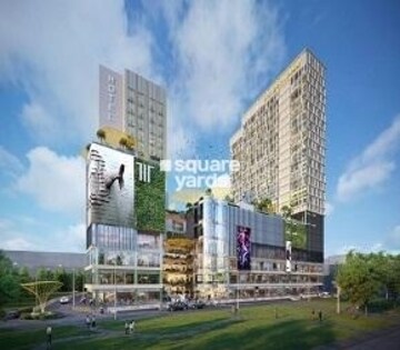  Shop – Exterior View View at Trehan Iris Broadway Greno West, Roza Yakubpur - for Sale