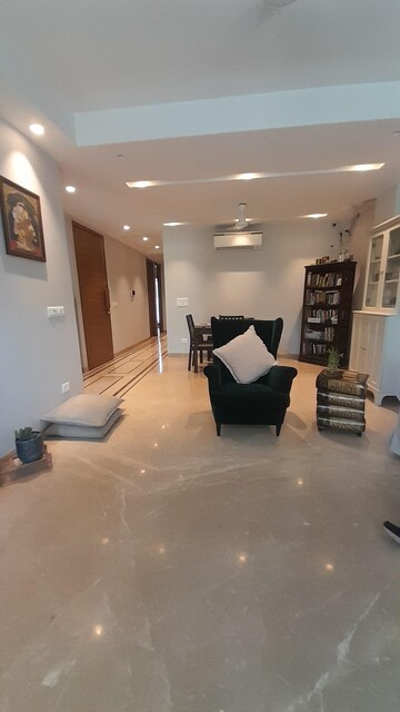 Living Room in 5 BHK Apartment at Tata Raheja Raisina Residency, Sector 59 – for Sale