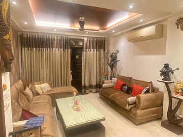 Living Room in 4 BHK Apartment at Emaar Palm Terraces Select, Sector 66 – for Sale