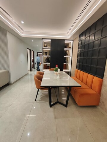 Living Room in 4 BHK Apartment at Rishita Mulberry Heights, Sushant Golf City – for Sale