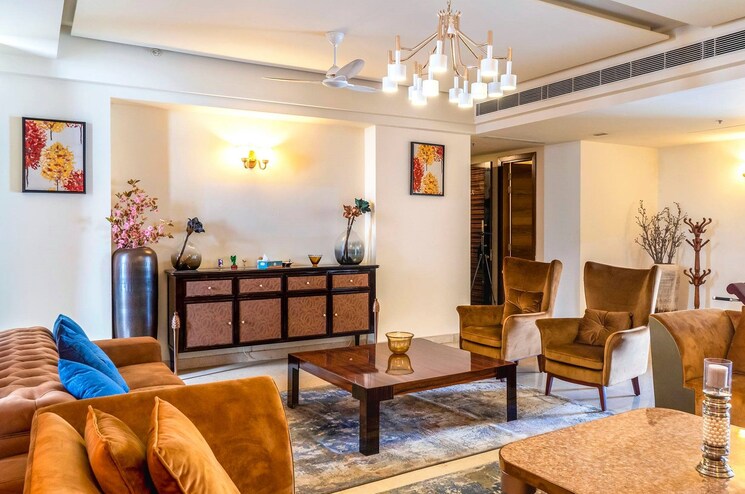 Living Room, m3m-golf-estate 4 Bedroom 4785 Sq.Ft. Apartment In Sector 65 Gurgaon 7324803