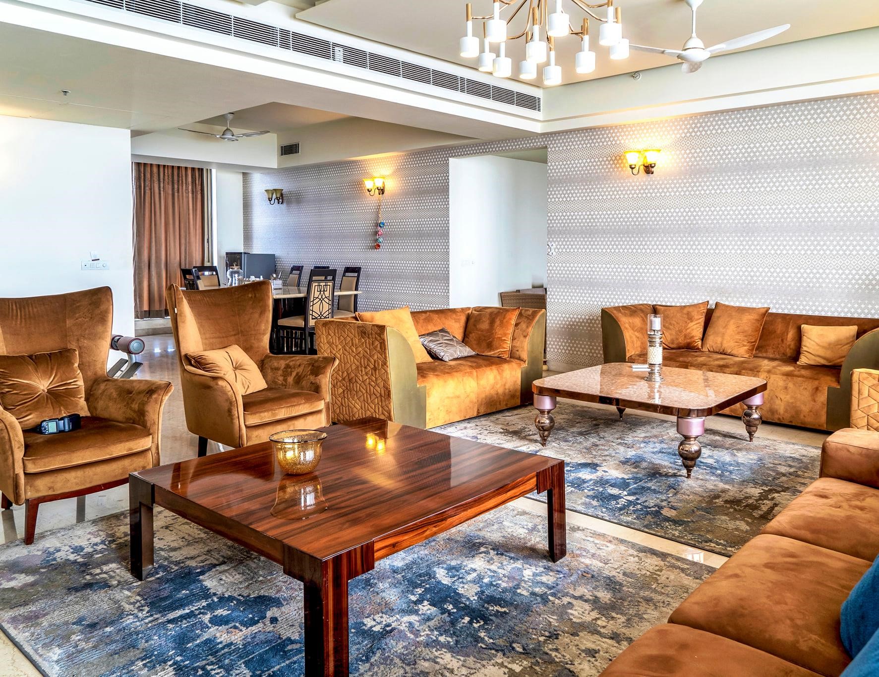 4 BHK + Study Room Apartment For Rent in M3M Golf Estate