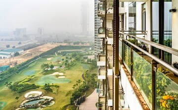 Balcony in 4 BHK Apartment at M3M Golf Estate, Sector 65 – for Rent