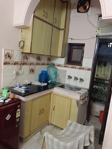 Kitchen in 1 RK Builder Floor at Lajpat Nagar – for Rent