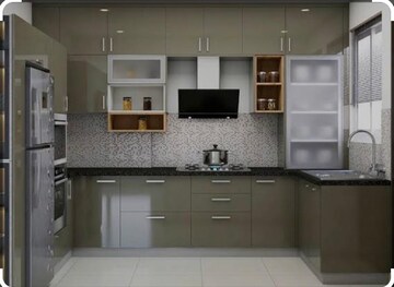 Kitchen in 2.5 BHK Apartment at Srigdhas Rising East, Pocharam – for Sale