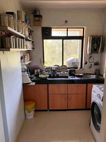 Kitchen in 1 BHK Apartment at HDIL Dheeraj Upvan 1, Borivali East – for Sale