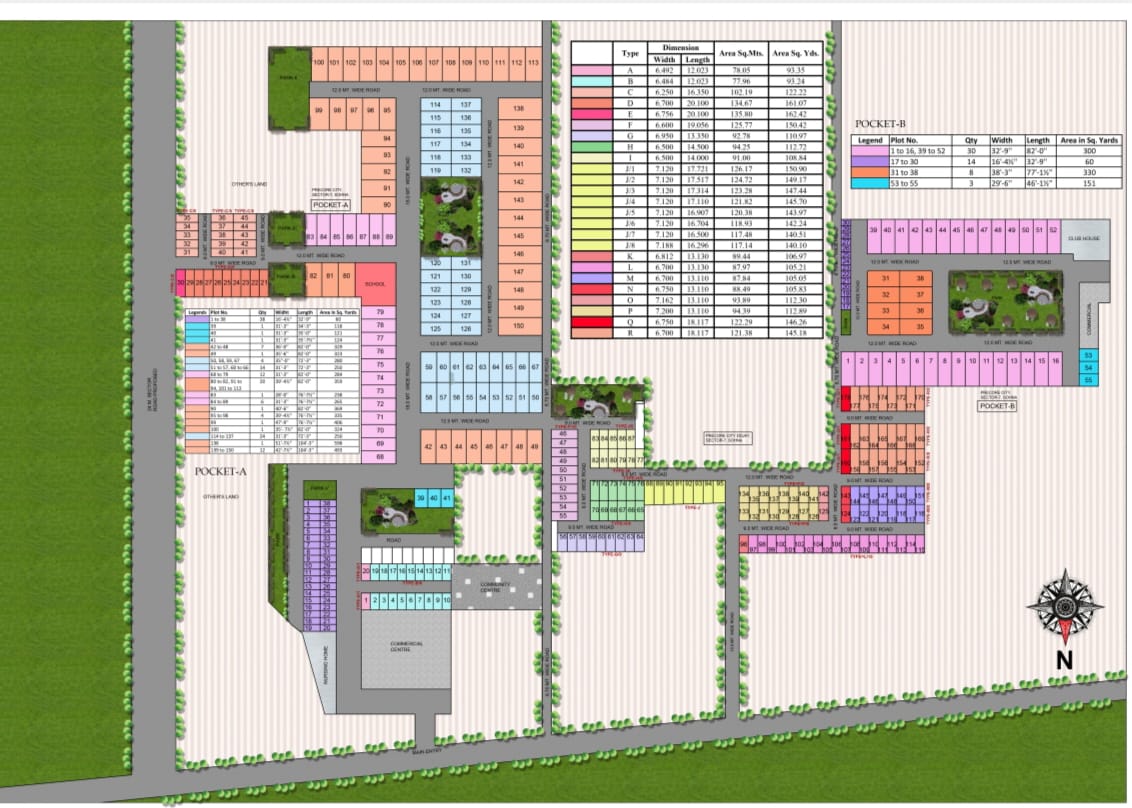 Resale 150 Sq.Yd. Plot in MV Precore City Phase 1, Sohna Sector 7 ...