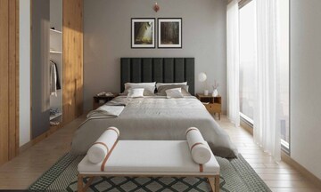 Bedroom in 3 BHK Apartment at Assetz Canvas and Cove, Hosur Road – for Sale
