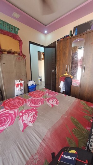 Bedroom in 1 BHK Apartment at Krishna Heights Ghansoli, Ghansoli – for Rent