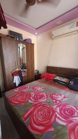 Bedroom in 1 BHK Apartment at Krishna Heights Ghansoli, Ghansoli – for Rent