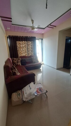 Living Room in 1 BHK Apartment at Krishna Heights Ghansoli, Ghansoli – for Rent