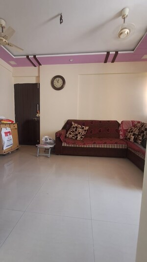Living Room in 1 BHK Apartment at Krishna Heights Ghansoli, Ghansoli – for Rent
